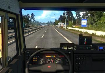 Kamaz 6460/65221 version 9.0 for Euro Truck Simulator 2 (v1.54.x)