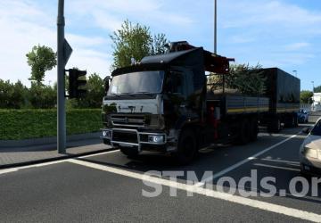 KAMAZ 65117 version 1.2 for Euro Truck Simulator 2 (v1.47.х)