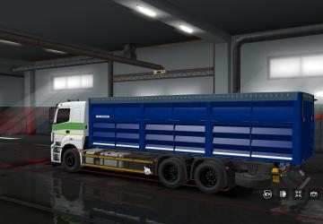 Kamaz 65207 + Trailer version 1.0 for Euro Truck Simulator 2 (v1.35.x, 1.36.x)