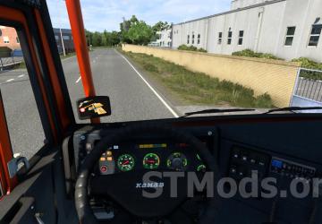 Kamaz (8x8) Monster version 13.06.22 for Euro Truck Simulator 2 (v1.44.x)
