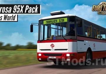 Karosa 95x Pack version 1.0.20.47 for Euro Truck Simulator 2 (v1.47.x)