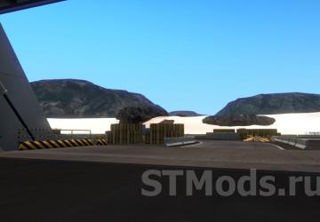 Map Antarctica Map version 05.04.25 for Euro Truck Simulator 2 (v1.54.x)