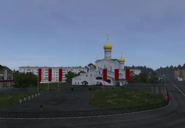 Map Addon Map for Rusmap - More Russia Map version 4.1 for Euro Truck Simulator 2 (v1.54.x)