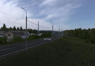 Map Addon Map for Rusmap - More Russia Map version 4.1 for Euro Truck Simulator 2 (v1.54.x)