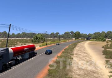 Heart of Africa Map version 0.2 for Euro Truck Simulator 2 (v1.54.x)