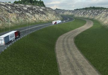 Map Truckers 2 Game World Map version 1.4 for Euro Truck Simulator 2 (v1.38.x)