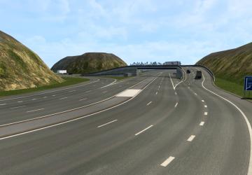 Map Truckers 2 Game World Map version 1.4 for Euro Truck Simulator 2 (v1.38.x)