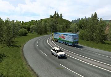 Map Truckers 2 Game World Map version 2.0 for Euro Truck Simulator 2 (v1.39.x, - 1.43.x)