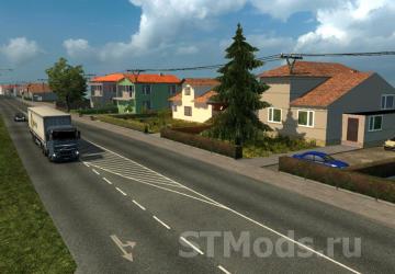 MajooouMap Czech Map version 2.6 for Euro Truck Simulator 2 (v1.48.x)