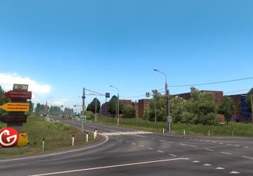Novosibirsk Region Map version 4.0 for Euro Truck Simulator 2 (v1.39.x)