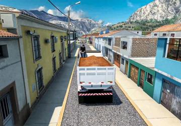 Peru Roads Map version 1.0 for Euro Truck Simulator 2 (v1.43)