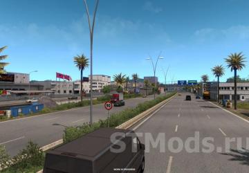 Project Balkans Map version 5.5 for Euro Truck Simulator 2 (v1.47.x)