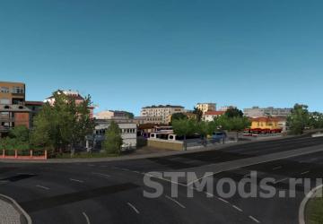 Project Balkans Map version 5.5 for Euro Truck Simulator 2 (v1.47.x)