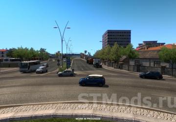 Project Balkans Map version 5.5 for Euro Truck Simulator 2 (v1.47.x)