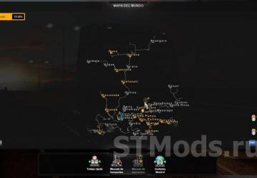 Puno Peru Map version 2.1 for Euro Truck Simulator 2 (v1.49.x)