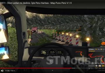 Puno Peru Map version 2.1 for Euro Truck Simulator 2 (v1.49.x)