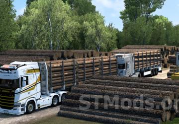 Map France Extension Map Sud de France version 1.8.1 for Euro Truck Simulator 2 (v1.47.x)