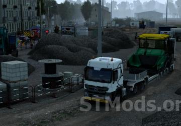 Map France Extension Map Sud de France version 1.8.1 for Euro Truck Simulator 2 (v1.47.x)