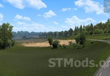 Map France Extension Map Sud de France version 1.8.1 for Euro Truck Simulator 2 (v1.47.x)