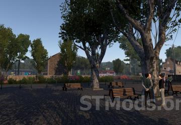 Map France Extension Map Sud de France version 1.8 for Euro Truck Simulator 2 (v1.47.x)
