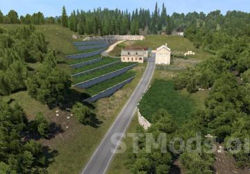 France Extension Map Sud de France version 1.9.5b for Euro Truck Simulator 2 (v1.53.x, 1.54.x)