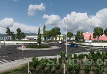 France Extension Map Sud de France version 1.9.5b for Euro Truck Simulator 2 (v1.53.x, 1.54.x)