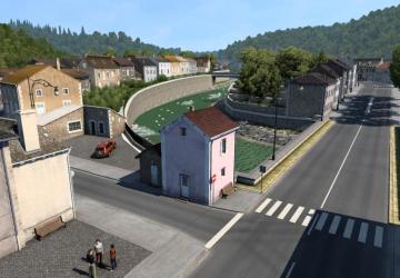 Map France Extension Map Sud de France version 1.9 for Euro Truck Simulator 2 (v1.48.x)