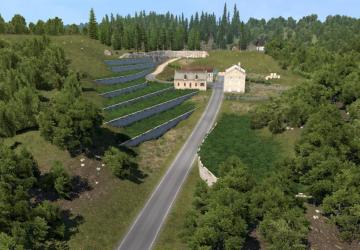 Map France Extension Map Sud de France version 1.9 for Euro Truck Simulator 2 (v1.48.x)