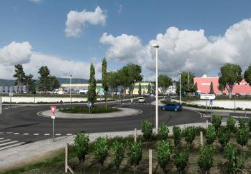 Map France Extension Map Sud de France version 1.9 for Euro Truck Simulator 2 (v1.48.x)