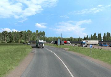 Map Republic of Karelia Map version R2 for Euro Truck Simulator 2 (v1.37.x, 1.38.x)