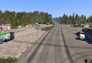 Map Republic of Karelia Map version 14.0 for Euro Truck Simulator 2 (v1.51-1.52)