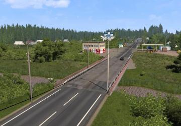 Map Republic of Karelia Map version 14.0 for Euro Truck Simulator 2 (v1.51-1.52)
