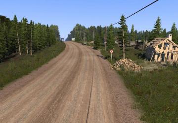 Map Republic of Karelia Map version 14.0 for Euro Truck Simulator 2 (v1.51-1.52)