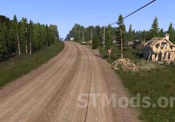 Republic of Karelia Map version 15.5 for Euro Truck Simulator 2 (v1.54-1.55)