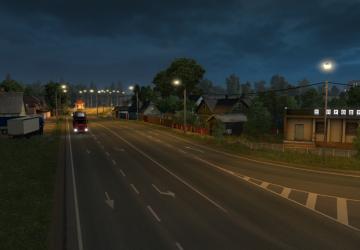 RusMap Russia Map version 1.9.2 for Euro Truck Simulator 2 (v1.35.x, 1.36.x)