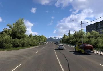 Map RusMap Russia Map version 2.54 for Euro Truck Simulator 2 (v1.54)