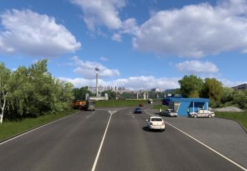 Map RusMap Russia Map version 2.54 for Euro Truck Simulator 2 (v1.54)