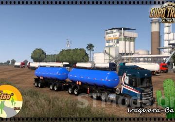 Sertao Map version 1.1 for Euro Truck Simulator 2 (v1.49.x)