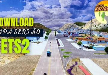 Sertao Map version 1.1 for Euro Truck Simulator 2 (v1.49.x)
