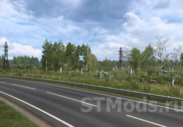 Siberia Map SibirMap version 2.10.2 for Euro Truck Simulator 2 (v1.55.x)