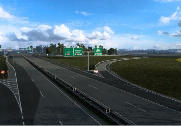 Map Slovakia Map version 6.5.5 for Euro Truck Simulator 2 (v1.43.x)