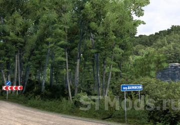 Map Southern Region Map version 12.2 for Euro Truck Simulator 2 (v1.48.x)