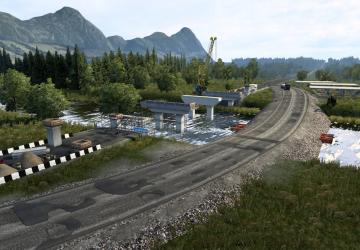 Harsh Russia Siberia Map version R20 for Euro Truck Simulator 2 (v1.41.x, 1.42.x)