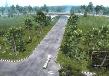 Harsh Russia Siberia Map version R3 for Euro Truck Simulator 2 (v1.36.x)