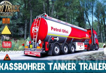 Kassbohrer Tanker Trailer version 1.1 for Euro Truck Simulator 2 (v1.46.x)