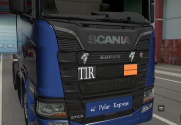 Hypro Bullbar Bullbar for Scania S&R 2016 v1.0 for Euro Truck Simulator 2 (v1.43.x)