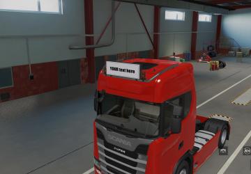 Hypro Bullbar Bullbar for Scania S&R 2016 v1.0 for Euro Truck Simulator 2 (v1.43.x)