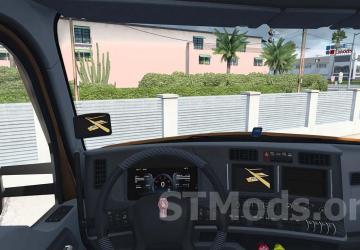 Kenworth T680 Next Gen 2021 version 1.1 for Euro Truck Simulator 2 (v1.47.x, 1.48.x)