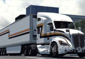 Kenworth T680 Next Gen 2021 version 1.1 for Euro Truck Simulator 2 (v1.47.x, 1.48.x)