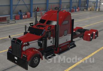 Kenworth W900 cabin cut version 1.2 for Euro Truck Simulator 2 (v1.48.x)